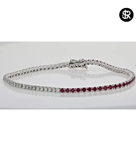 Bracelet before AI retouching - harsh reflections